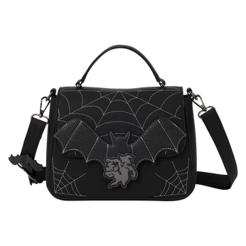 Mickey & Minnie Spiderweb & Bats Crossbody Bag