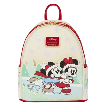 Mickey & Friends Holiday Ice Skating Mini Backpack - Image 10