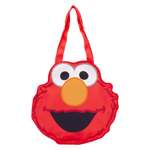 Sesame Street Elmo Cosplay Oversized Canvas Tote Bag