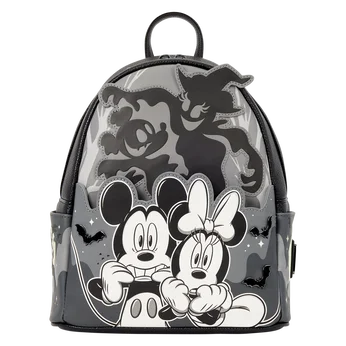 Mickey & Minnie Ghost Light-Up Glow Mini Backpack