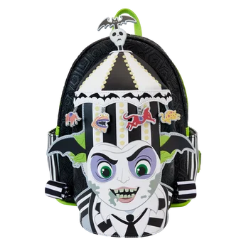 Beetlejuice Carousel Hat Light Up Cosplay Mini Backpack