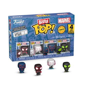 Bitty Pop! Spider-Man 4-Pack Series 2