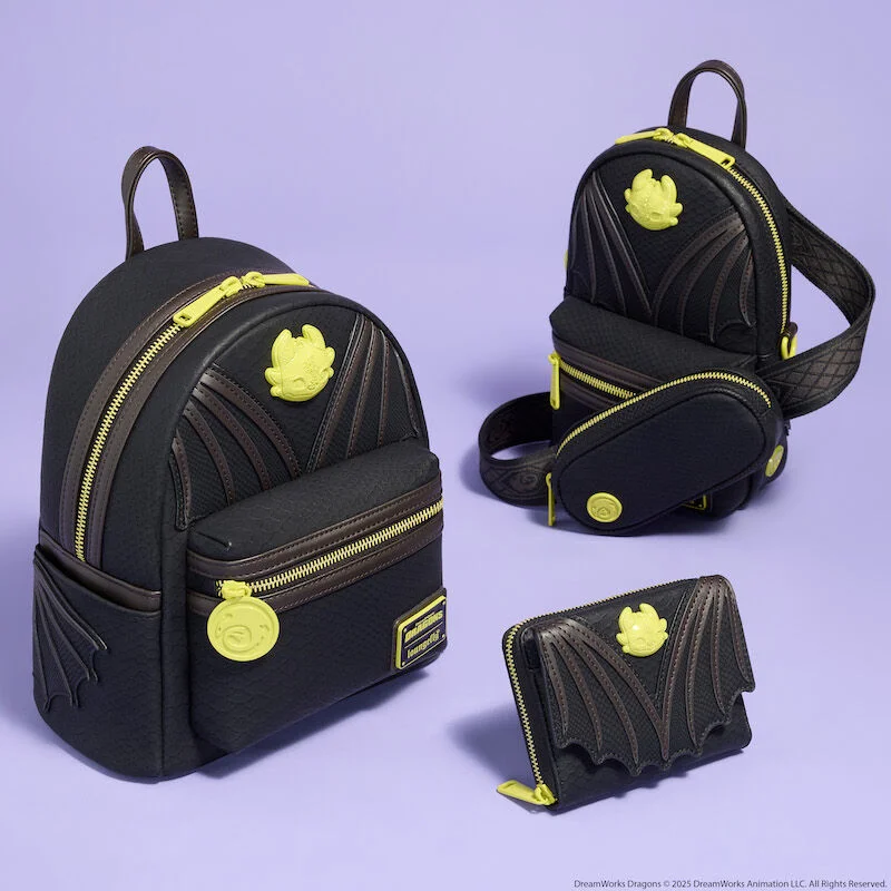 Soar Off in New How to Train Your Dragon Styles from Loungefly