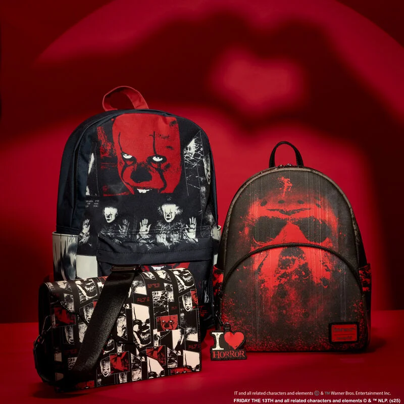 The Loungefly I Heart Horror Collection Is Terrifyingly Stylish
