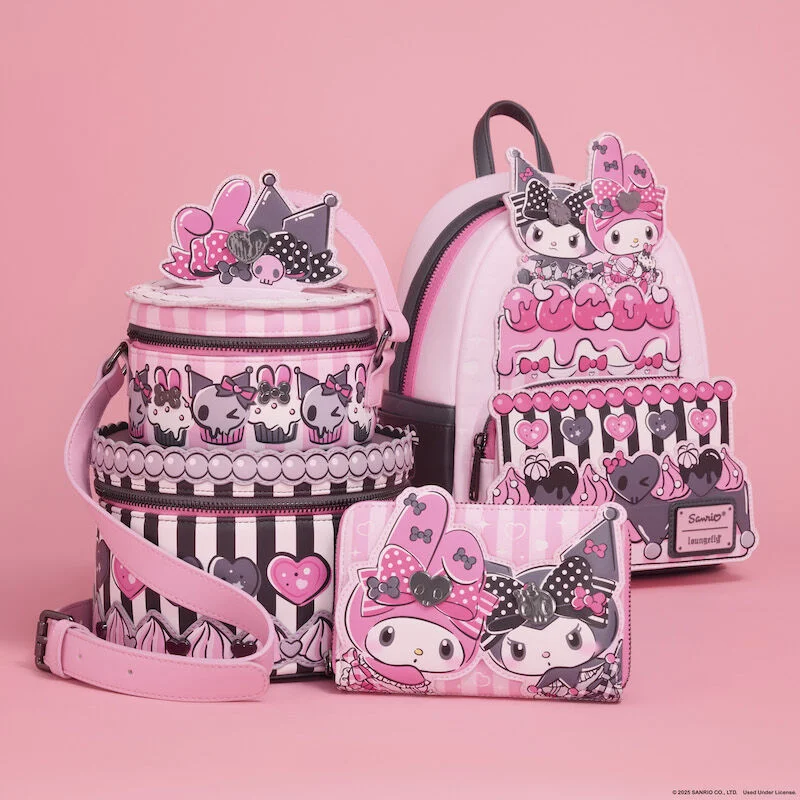 The Ultimate Loungefly Style Duo: My Melody & Kuromi!