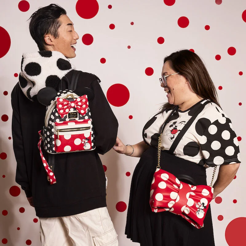 Cute, Classic Style: Loungefly Minnie Rocks the Dots Look Book